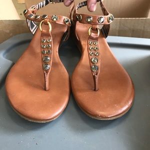Jessica Simpson beaded sandals. Size 8.5